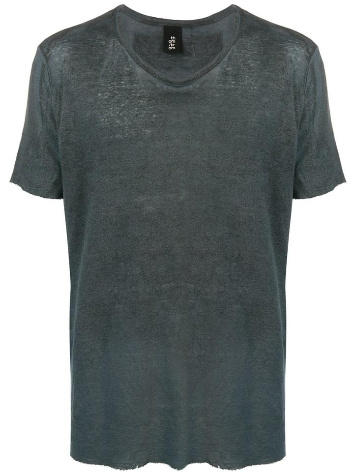 Thom Krom Short Sleeved T-shirt - Grey