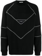 Givenchy Sweater With Stitch Detail - Black