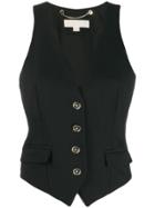 Michael Michael Kors Slim Waistcoat - Black
