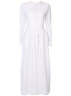 Sir. Elke Pleated Maxi Dress - White