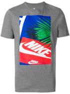 Nike Logo Patch T-shirt - Grey