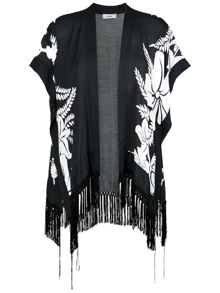 Amir Slama Floral Print Kimono - Unavailable