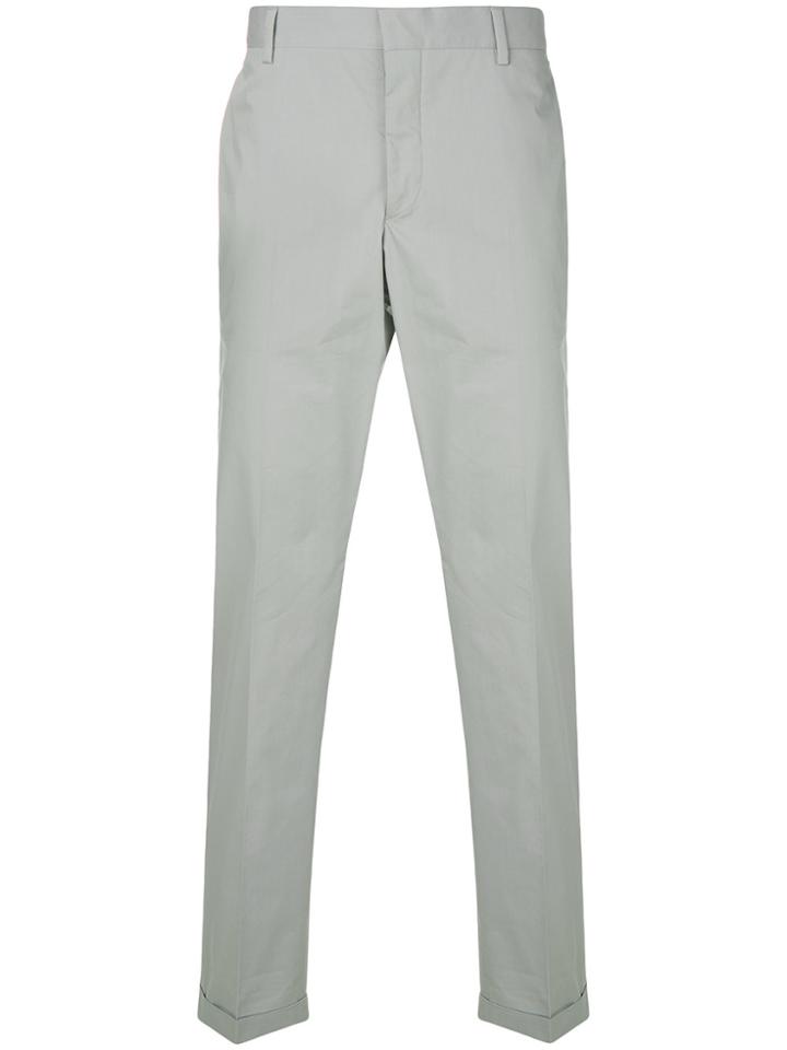 Prada Straight-leg Chinos - Grey