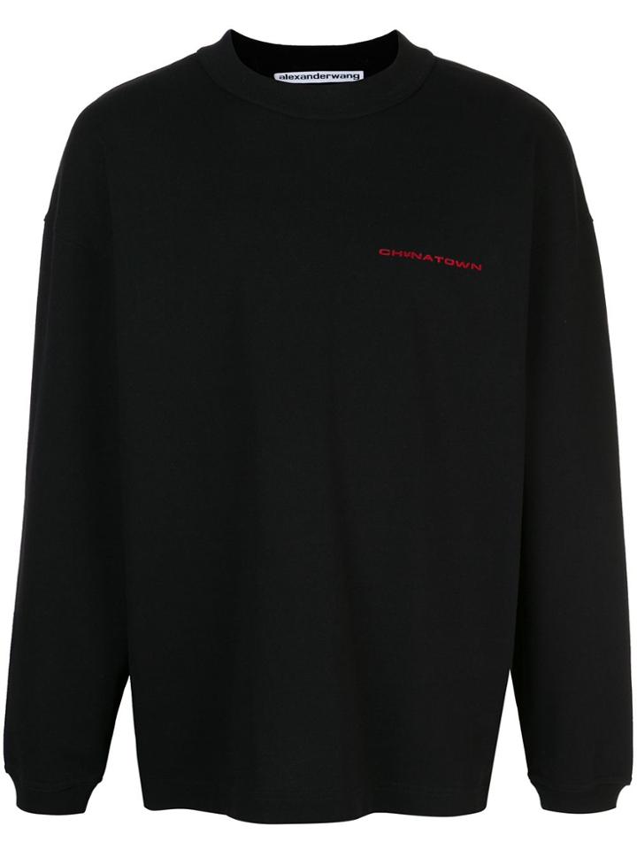 Alexander Wang Round Neck Jumper - Black