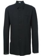 Lost & Found Ria Dunn Fitted Button Down Shirt, Men's, Size: Small, Black, Cotton