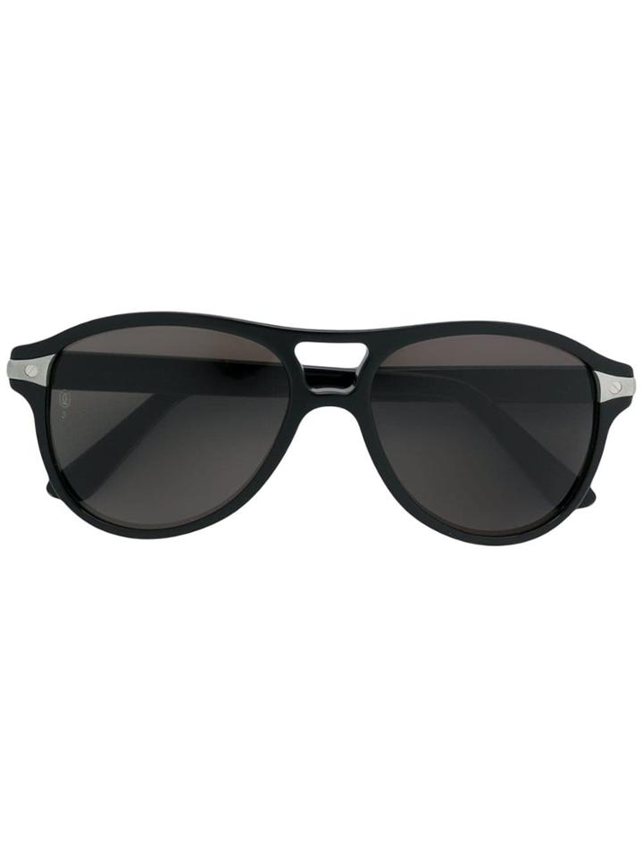 Cartier Santos De Cartier Sunglasses - Black