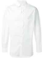 Yohji Yamamoto Chest Pocket Shirt, Men's, Size: 4, White, Cotton