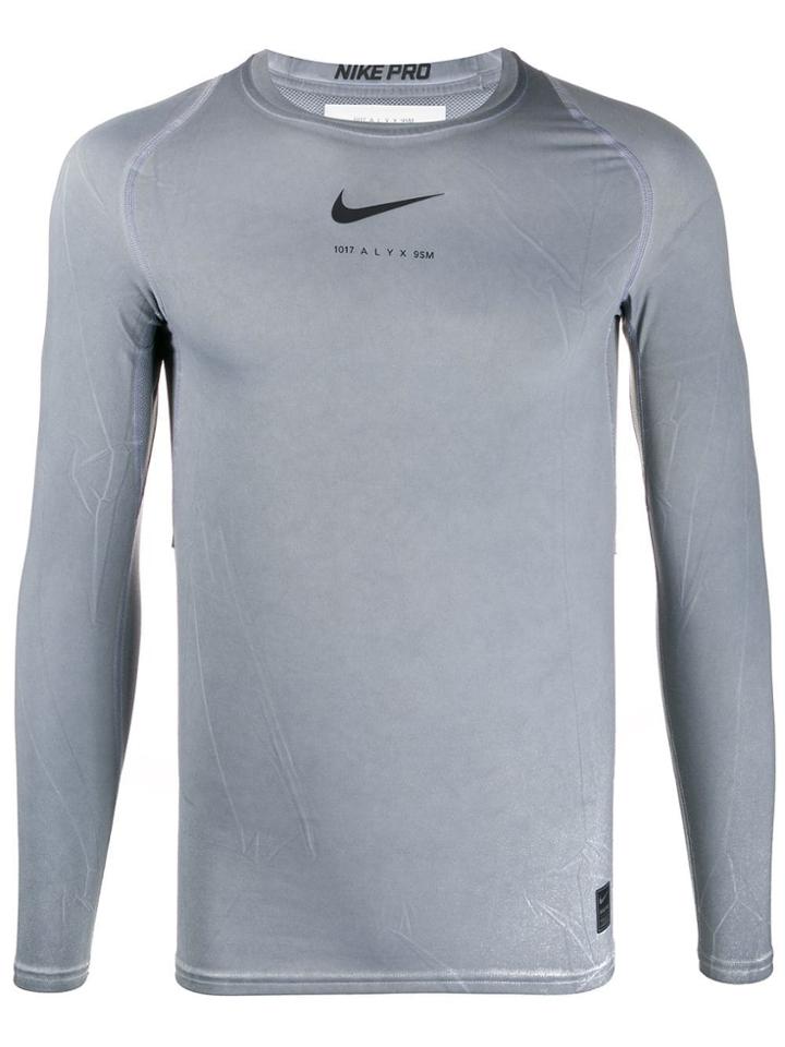 1017 Alyx 9sm Long Sleeves T-shirt - Grey