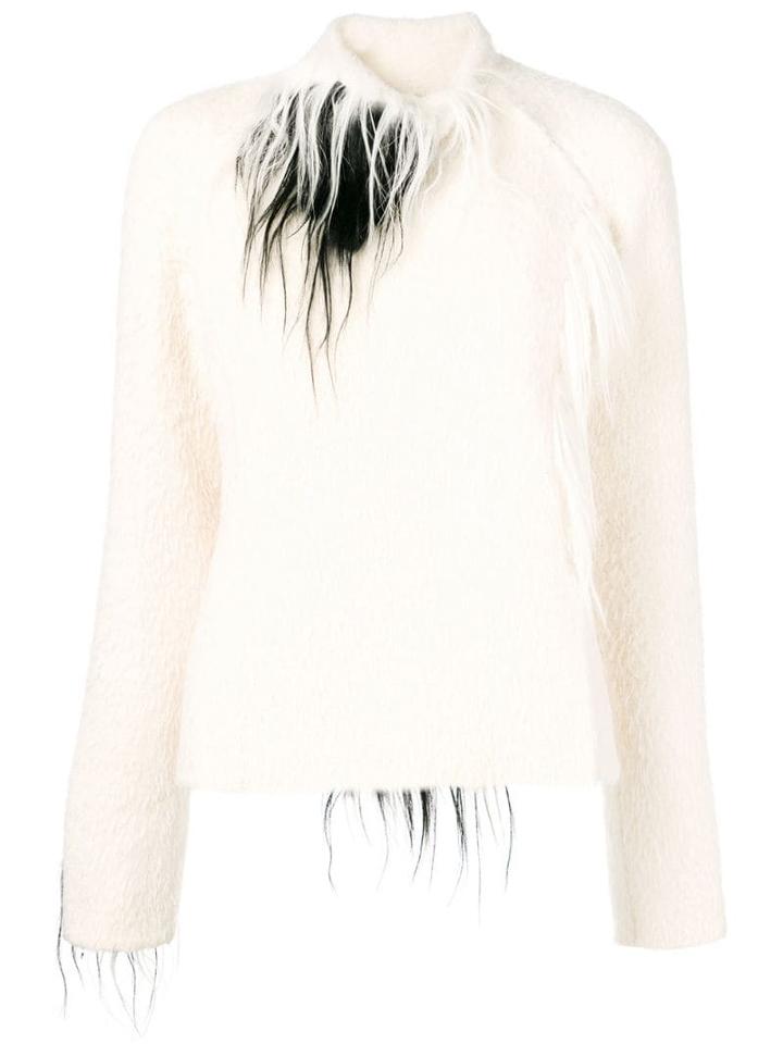 Gianfranco Ferré Pre-owned 2000's Appliqué Detail Jacket - White