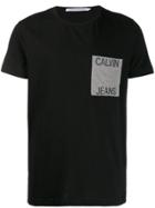 Calvin Klein Jeans Chest Pocket Logo Print T-shirt - Black