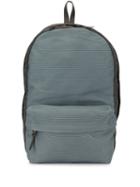 Cabas Large Textured Backpack - Blue