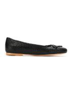 Serpui Leather Ballerinas - Black