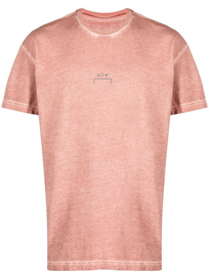 A-cold-wall* Plain T-shirt - Neutrals