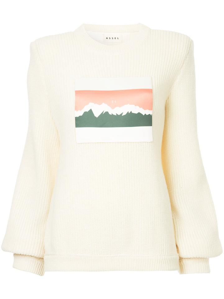 Assel Tau Sweatshirt - Nude & Neutrals