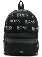 Boss Hugo Boss Logo Print Backpack - Black