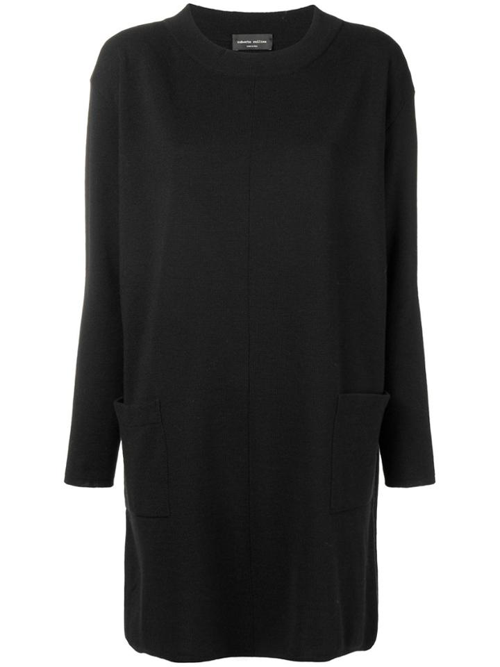 Roberto Collina Jumper Dress - Black
