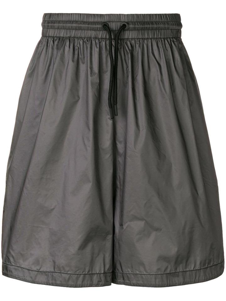 Marcelo Burlon County Of Milan Loose-fitting Shorts - Grey