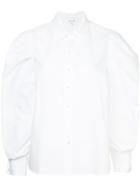 Frame Denim Oversized Long-sleeve Shirt - White