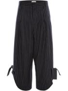 Jw Anderson Hem Bow Trousers - Blue