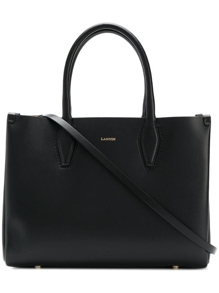 Lanvin Medium Journée Tote - Black