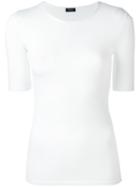 Joseph - Classic T-shirt - Women - Cotton/spandex/elastane/lyocell - Xs, White, Cotton/spandex/elastane/lyocell