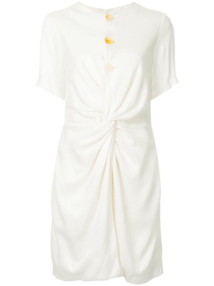 Wynn Hamlyn Spindel Knot Dress - White