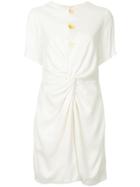 Wynn Hamlyn Spindel Knot Dress - White