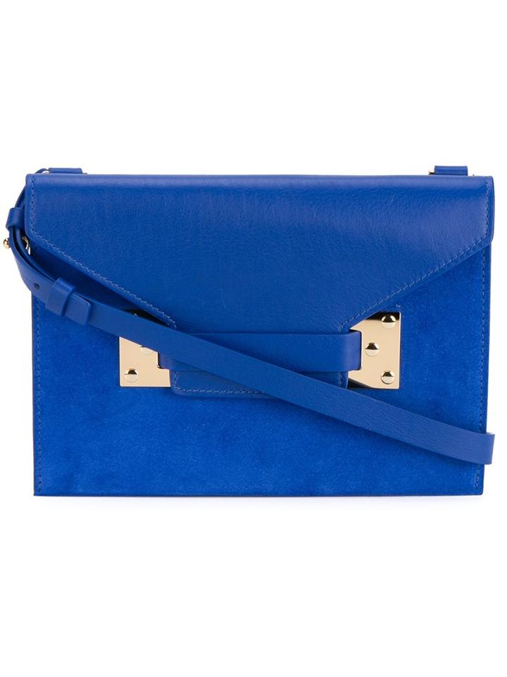 Sophie Hulme 'milner' Crossbody Bag, Women's, Blue