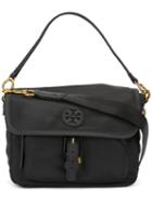 Tory Burch Logo Patch Crossbody Bag, Women's, Black