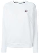 Kenzo 'tiger' Patch Sweatshirt, Women's, Size: Medium, White, Cotton