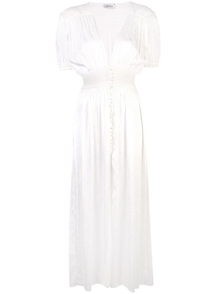Attico White Summer Dress