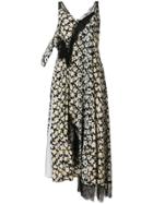 Joseph Deconstructed Floral Dress - Black