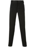 Haider Ackermann Lace-up Detail Trousers, Men's, Size: 48, Black, Silk/cotton/virgin Wool