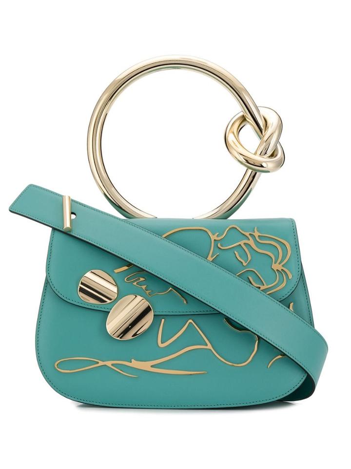 Benedetta Bruzziches Gabriella Sleeping Beauty Tote - Green