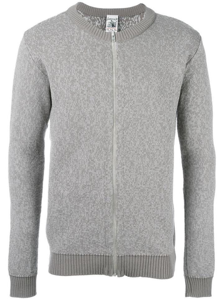 S.n.s. Herning 'neuron' Cardigan, Men's, Size: Xxl, Grey, Merino