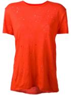 Iro Clay T-shirt, Women's, Size: Medium, Red, Linen/flax
