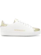 Emporio Armani Mirror Detail Sneakers - White