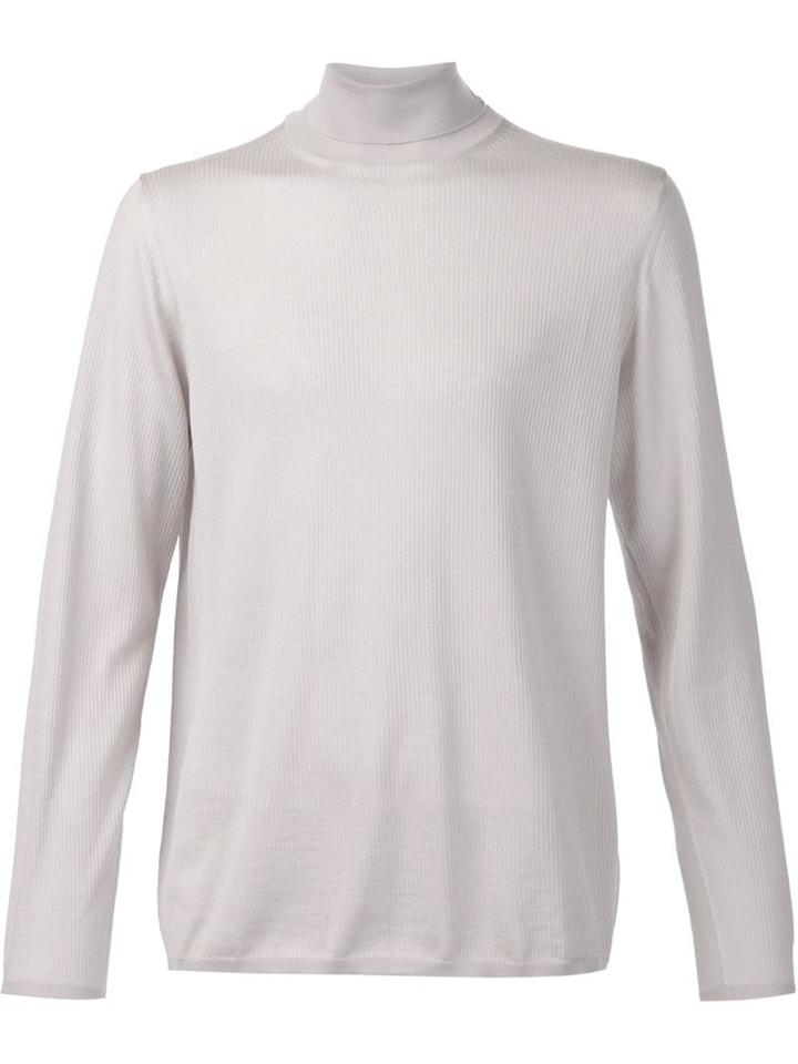 Marc Jacobs Turtle Neck Sweater, Men's, Size: Xl, White, Silk/cashmere/wool
