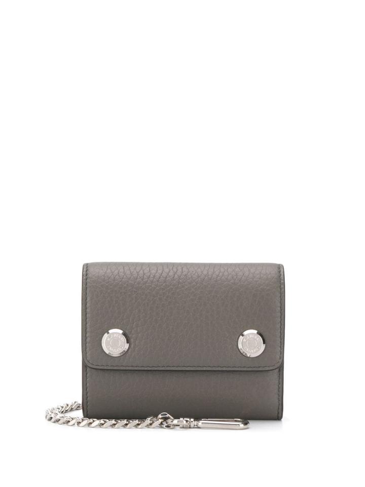 Mulberry Chain-detail Wallet - Green