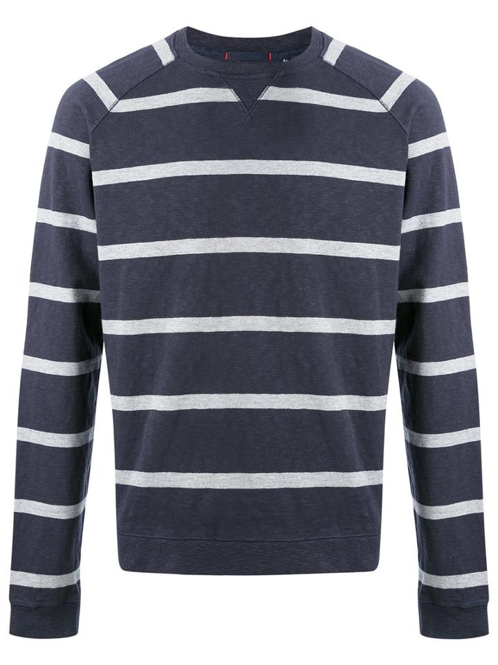 Woolrich - Striped Sweatshirt - Men - Cotton - M, Blue, Cotton