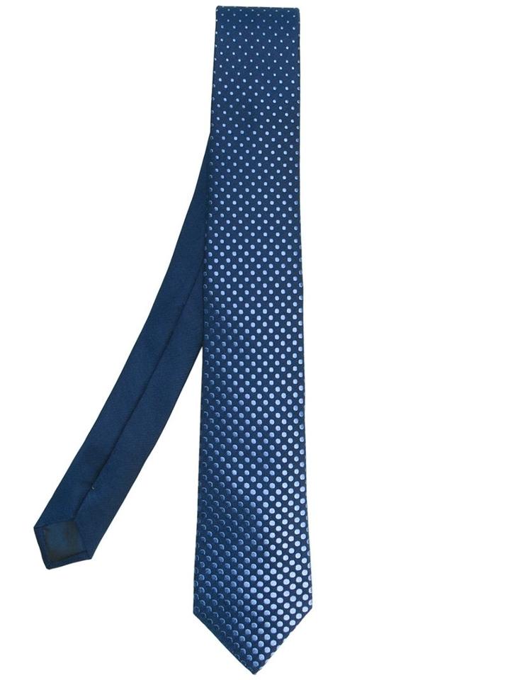 Lanvin Polka Dot Pattern Tie