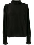 Isabel Marant Étoile High Neck Blouse - Black