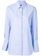 Joseph Mason Poplin Shirt - Blue