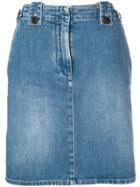 Givenchy Knee-length Denim Skirt - Blue