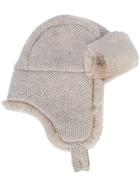 Inverni Trapper' Beanie - Nude & Neutrals