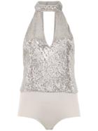 Tufi Duek Sequin Bodysuit - Metallic