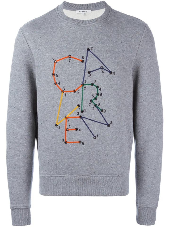 Carven Logo Puzzle Sweatshirt