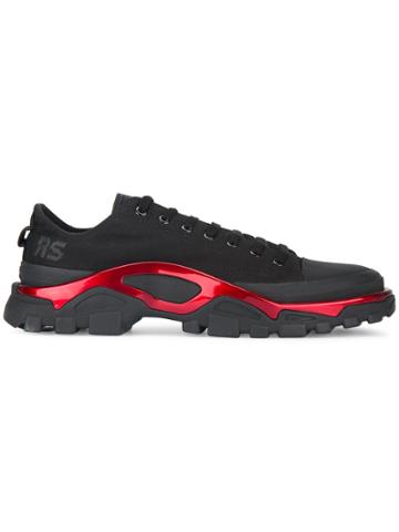 Adidas By Raf Simons New Runner Lace-up Sneakers - Black