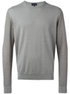 Lanvin Classic Pullover, Men's, Size: Small, Grey, Wool/silk