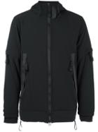 Adidas Zipped Hoodie, Men's, Size: Large, Black, Nylon/spandex/elastane/polyester
